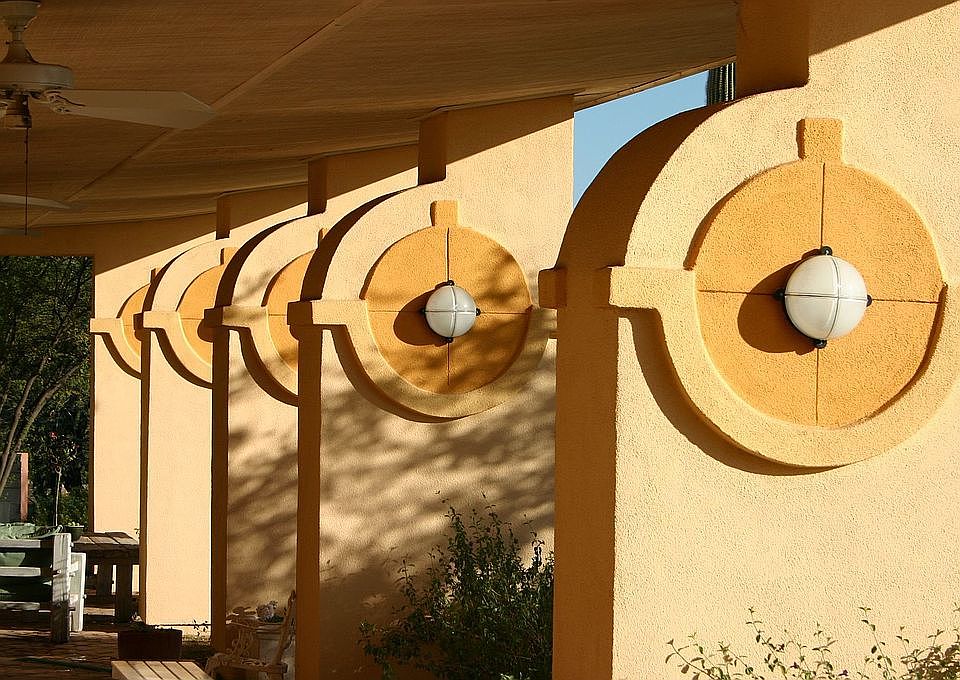Columns on Front Porch