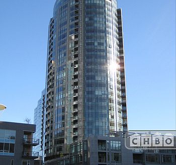 Building exterior from park