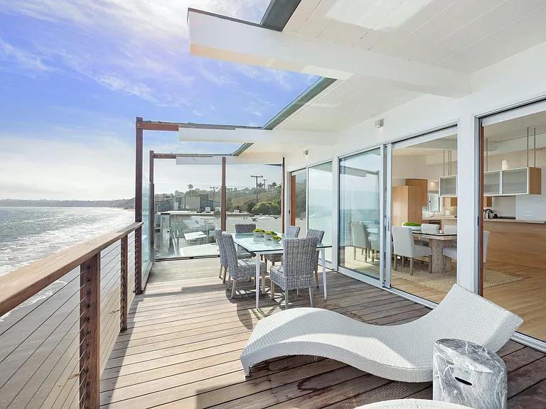 Dive into a good book while you relax on the outdoor loungers.