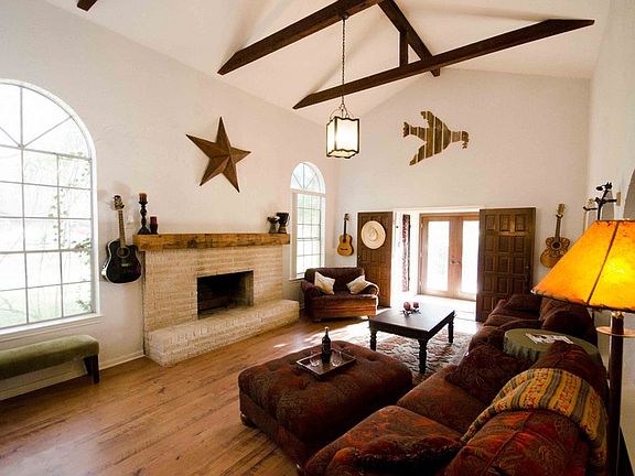 Great room view from formal dining area