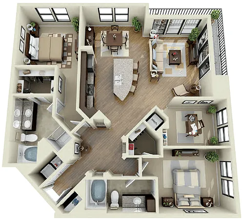 Floor plan Indigo