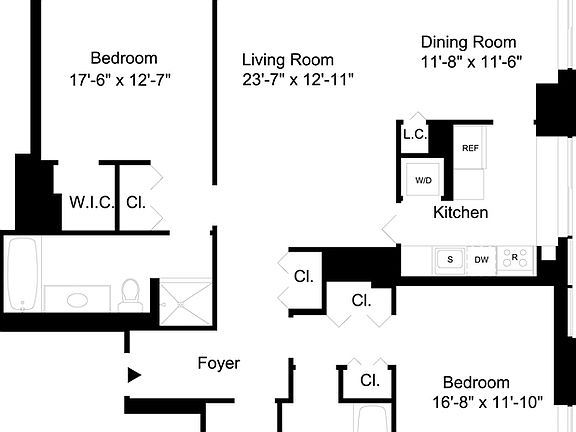 2nd image of 1930 Broadway APT 19G