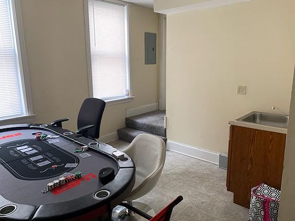 2nd floor living space with sink