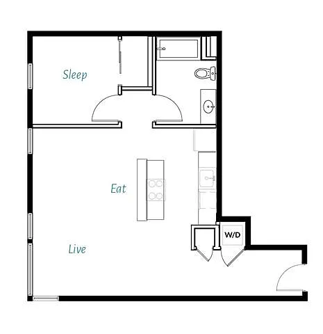 Floor plan A1- 1F