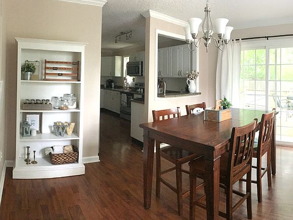 Spacious breakfast area