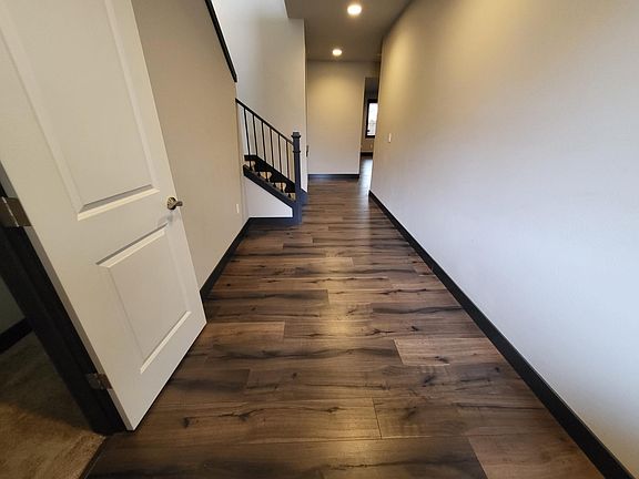 hallway into the living area