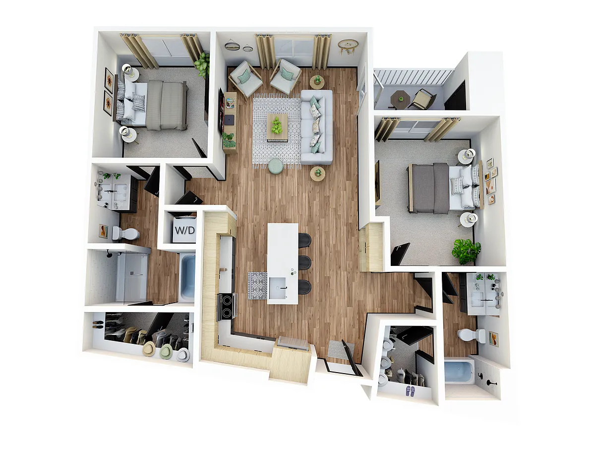 Floor plan B2