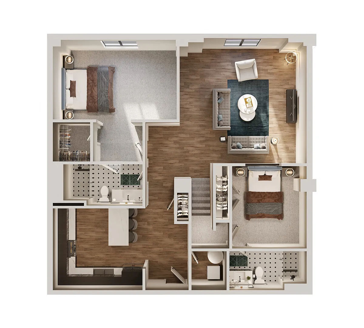 Floor plan B3b