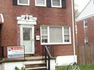 1632 Walterswood Rd, Baltimore, MD 21239