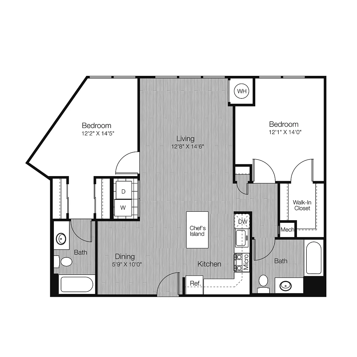 Floor plan 2F2