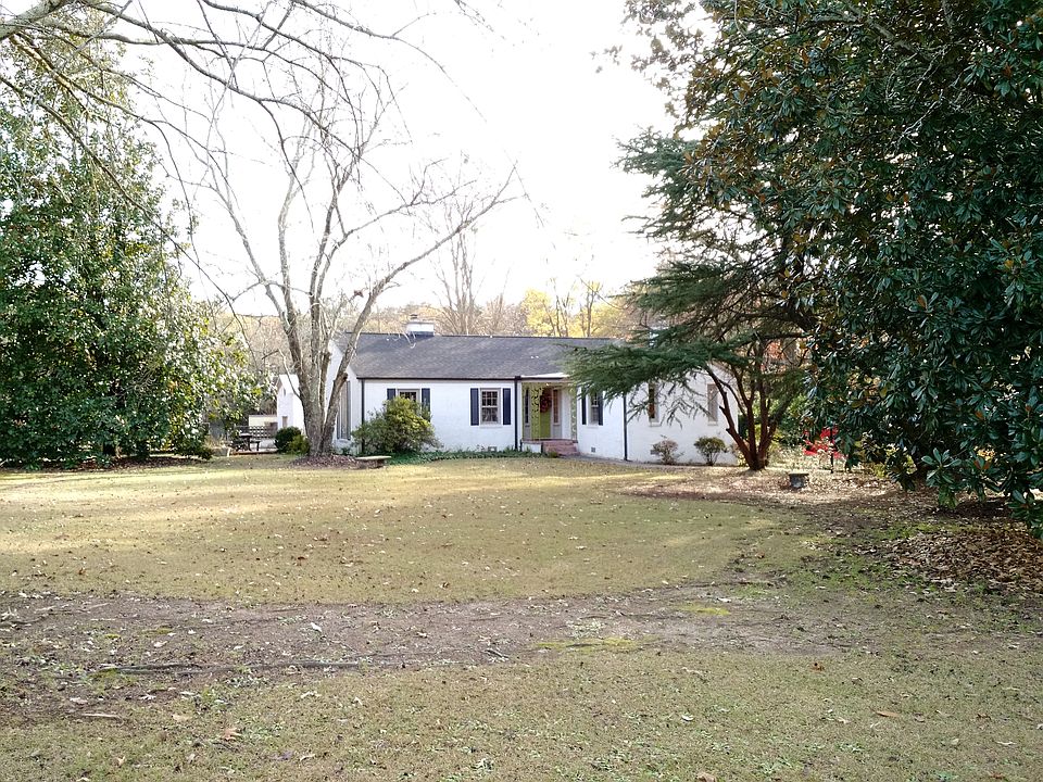 Front view from the road