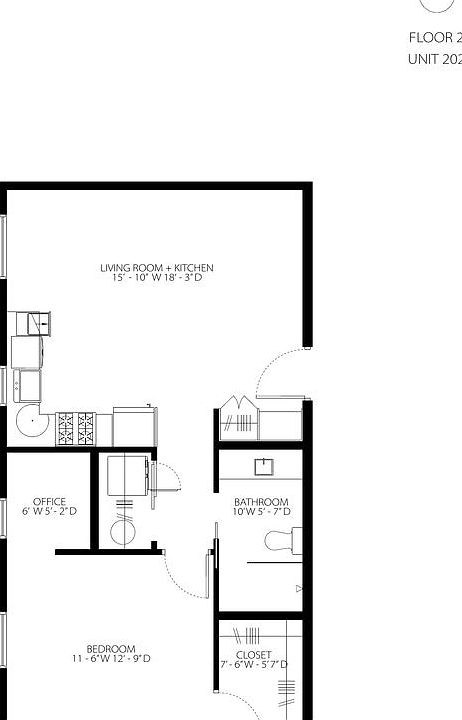 2nd image of 1623 Central Ave SW #202