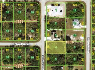 5064 Munhall St LOT 4, Pt Charlotte, FL 33981