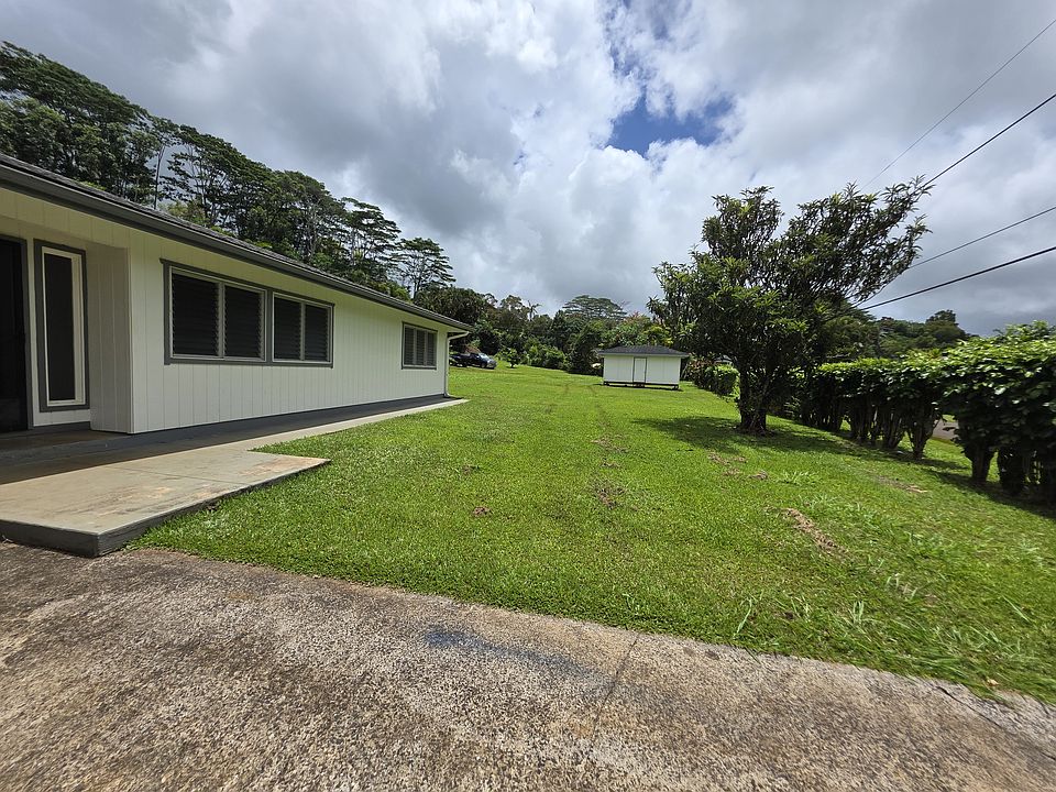 Large front yard