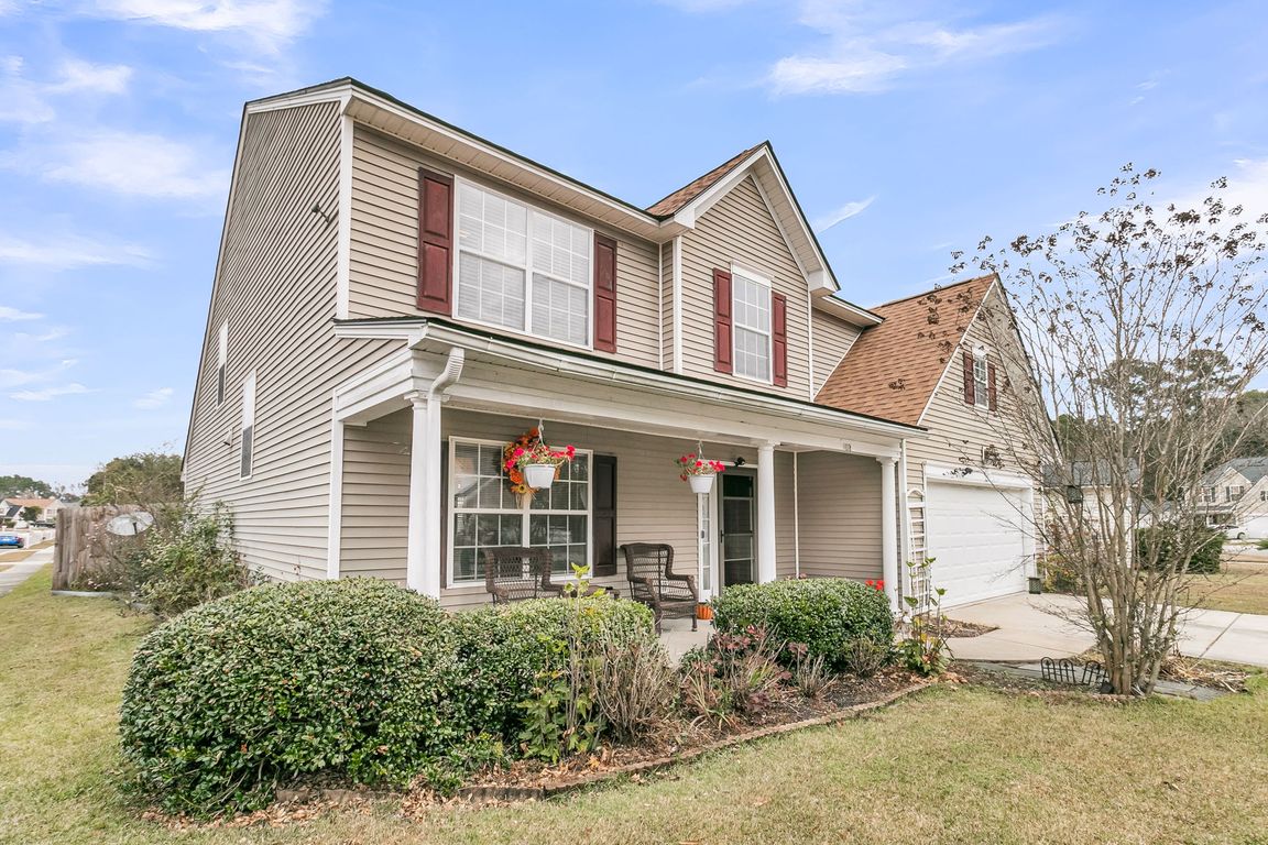 Great curb appeal.  Corner lot in a quiet neighborhood with lots of privacy.