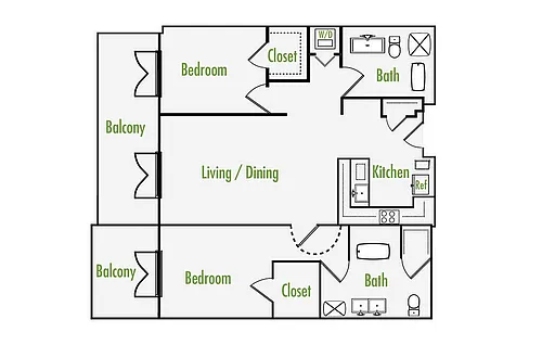 Floor plan C