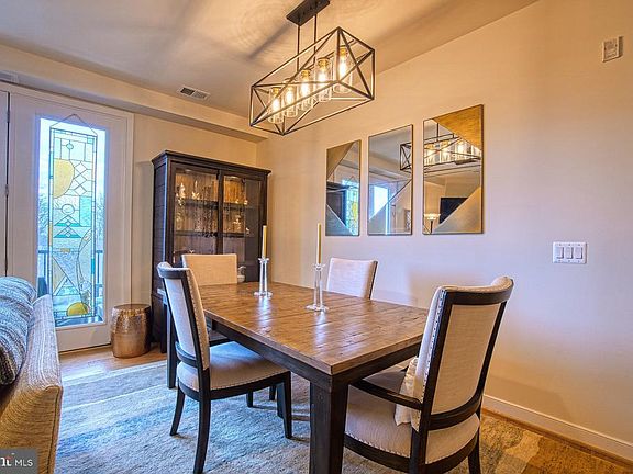 Light Filled Space Leads to Outside Deck
