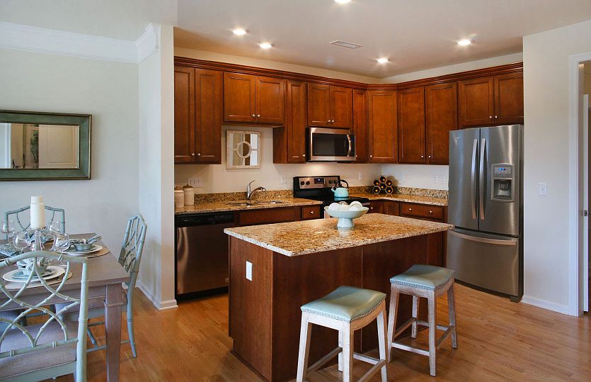 Large Kitchen with Island