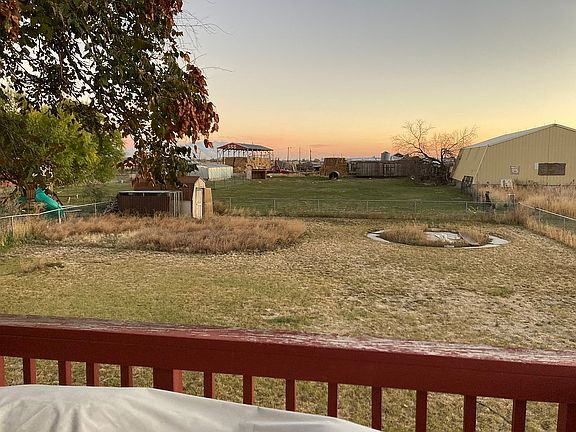 Backyard view from the deck