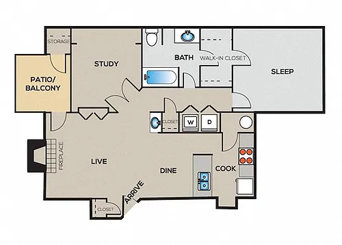 Floor plan A3
