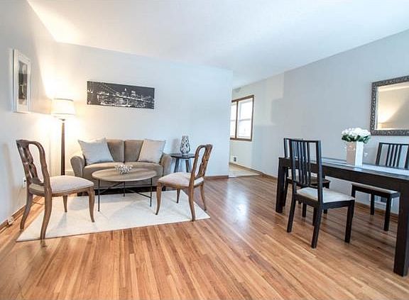 Living Room with great floors