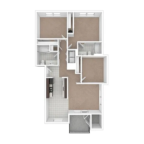 Floor plan Tahoe - Premium