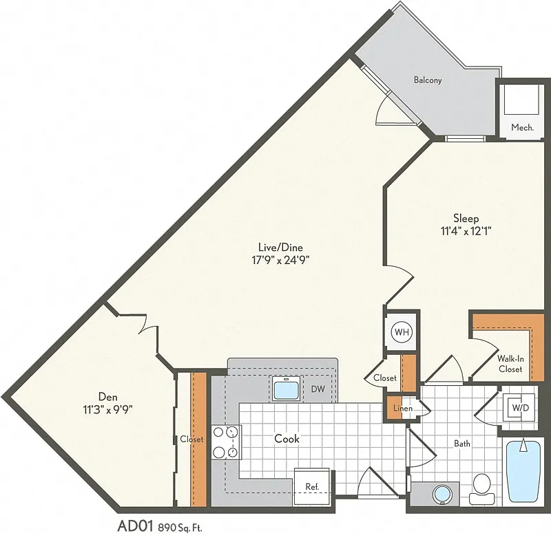 Floor plan AD01