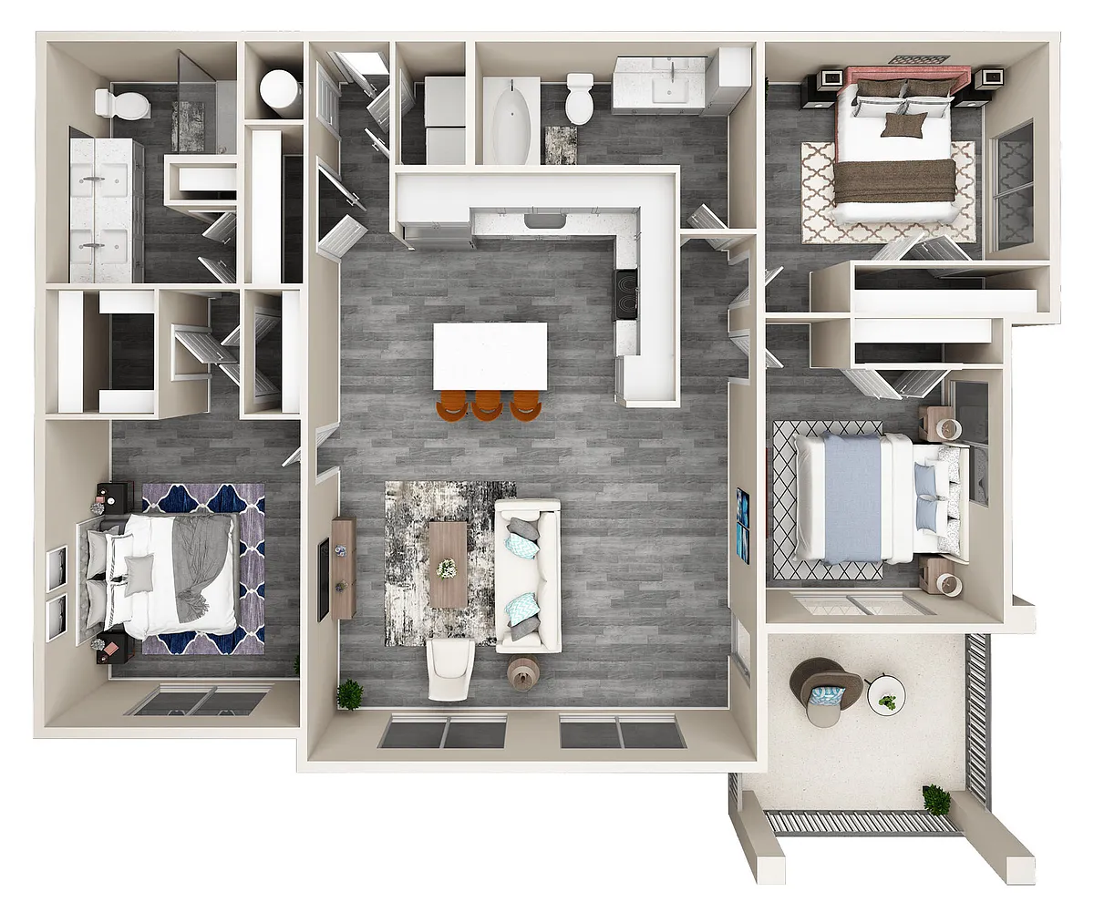 Floor plan C1