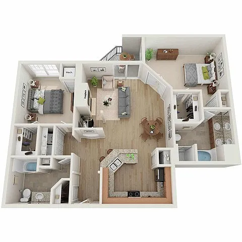 Floor plan Bingham