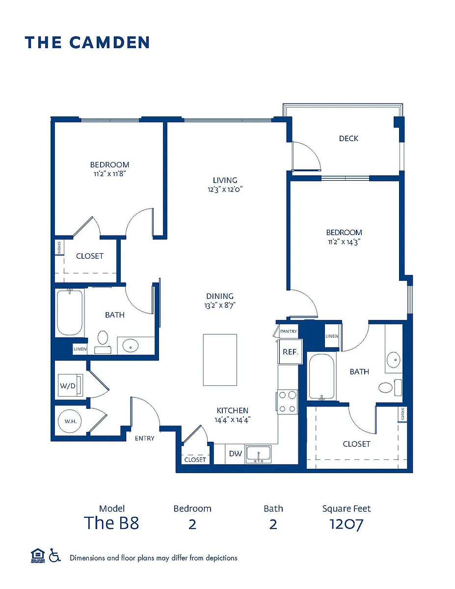 Floor plan B8
