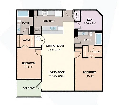 Floor plan E