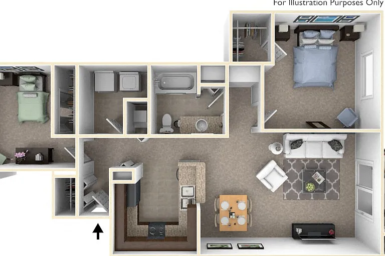 Killian Lakes Apartments and Townhomes — Photo 36