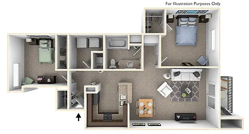 Floor plan Mayflower