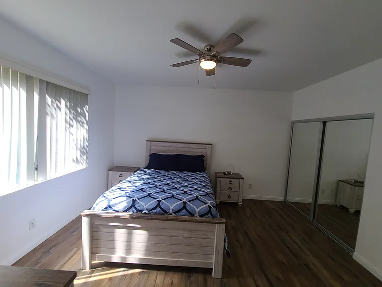 Spacious main suite featuring an oversized bedroom and dual closets_designed for comfort, convenience, and a touch of luxury. _____