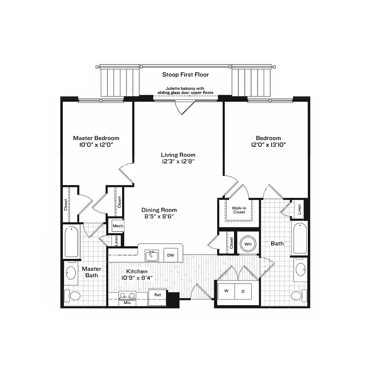Floor plan Flagship 4