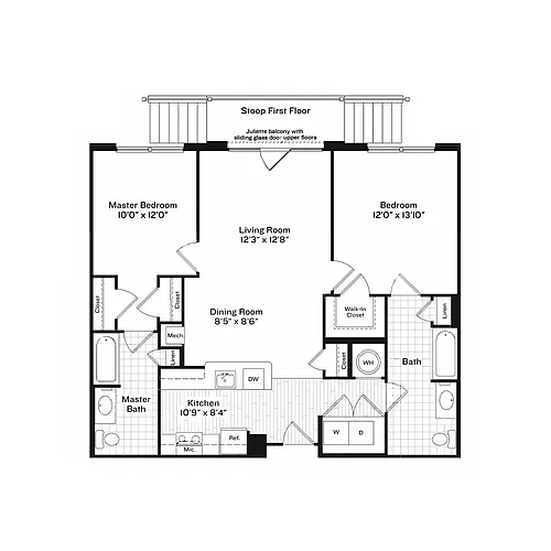 Floor plan Flagship 4