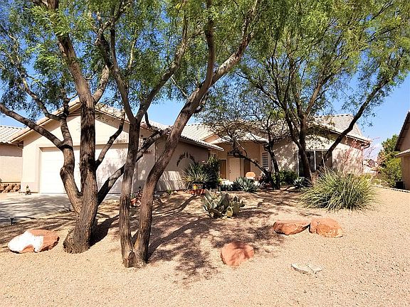 Front View with Landscaping