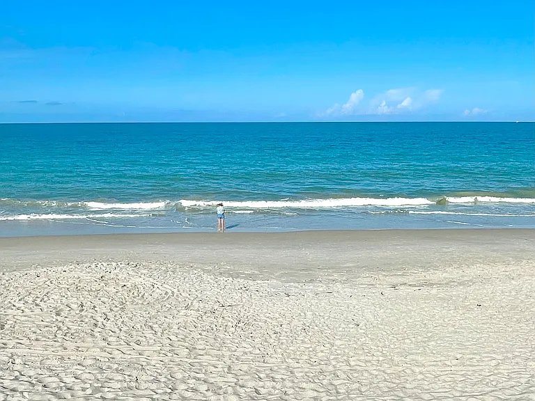Wabasso Beach (1 mile). Boardwalk, restrooms, showers, picnic pavilions, paved parking & ADA beach access.