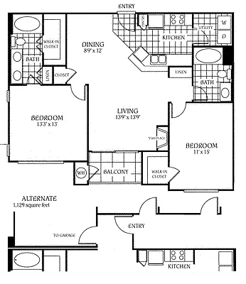 Floor plan The Casablanca