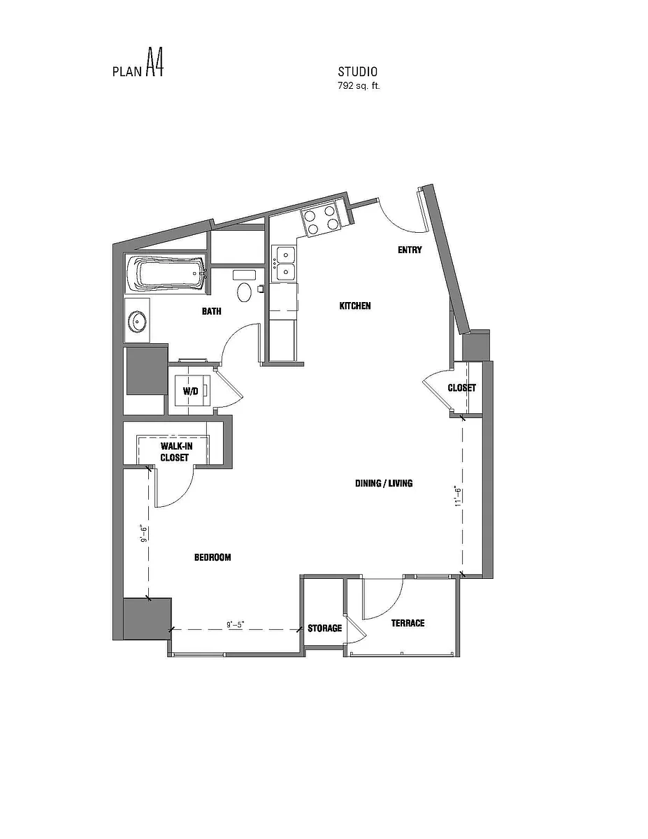 Floor plan A4