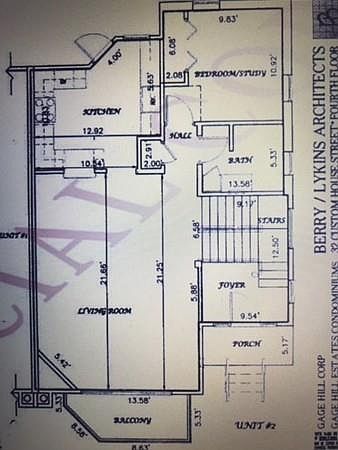 Layout First Floor
