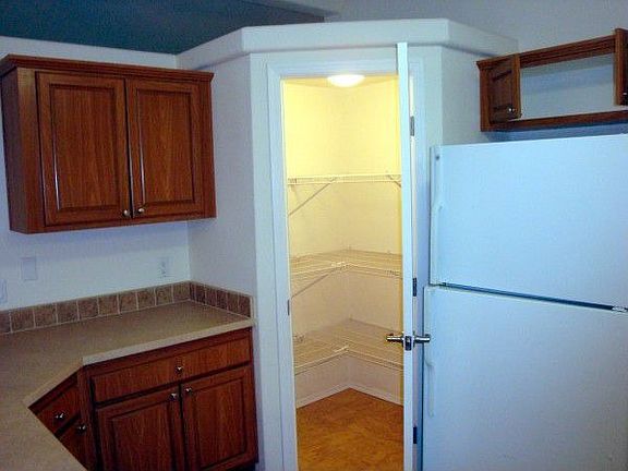 Large pantry; lots of counter space and breakfast bar too