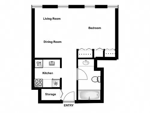 Floor plan Bachelor A