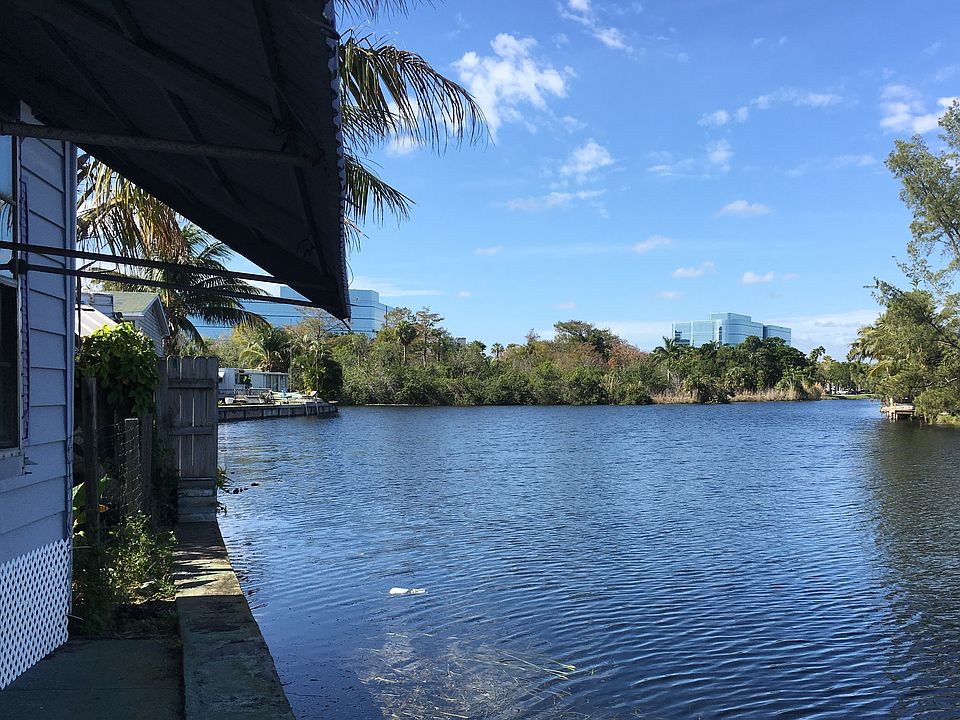 View from the patio.  
