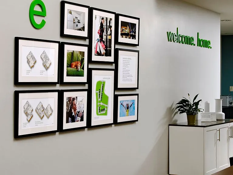 Leasing center entrance