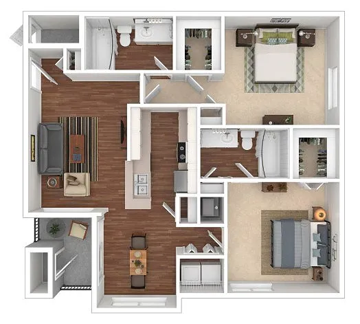 Floor plan B1