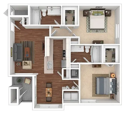 Floor plan B1