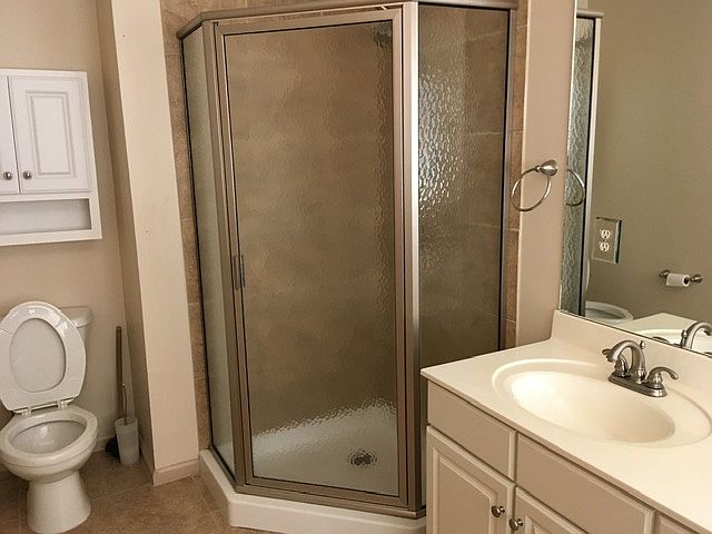 Master bedroom shower