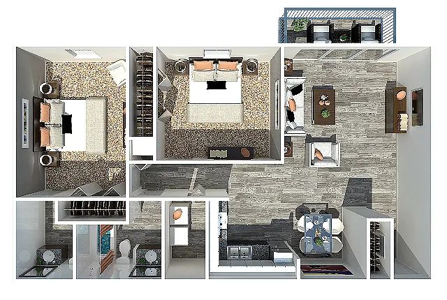 Floor plan The Magazine