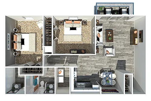 Floor plan The Magazine